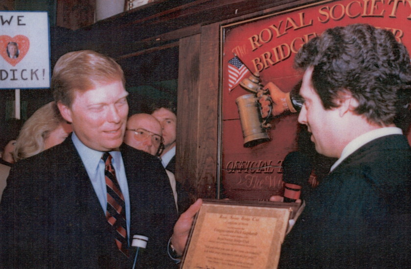Dick Gephart is inducted in 1988