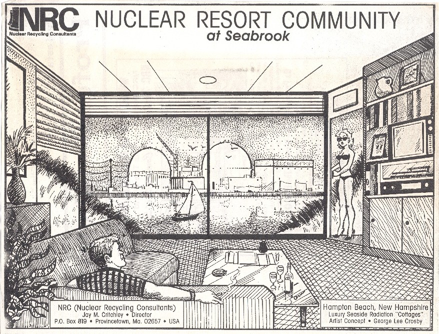 Artist rendering of 'Radiation proof" cottage